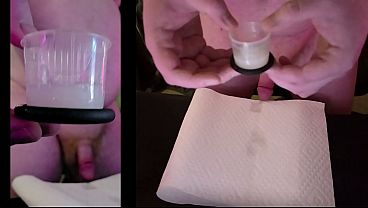 Carga monstruosa de leche en primer plano