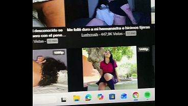 Ella gime fuerte mientras te la chupa con desesperación