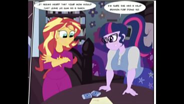 Fiesta de pijamas con la pony azul de inflación extrema