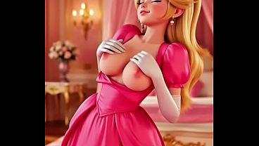 Princesa peach se deja empotrar como una perra